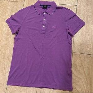 Hugo Boss Embroidered Logo Polo Shirt